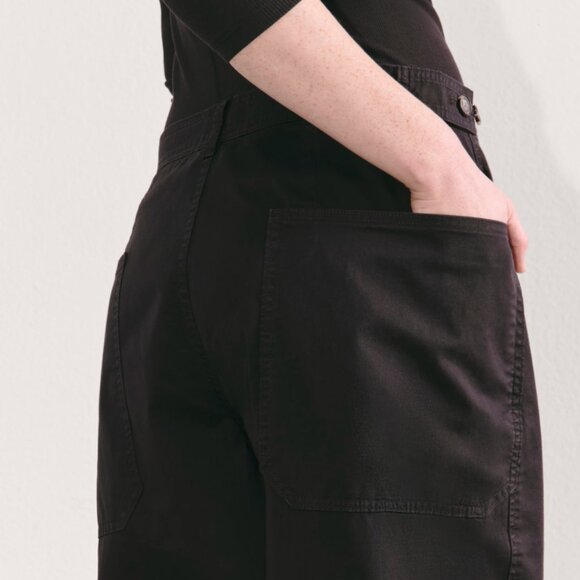 NWT Everlane The Barrel Pant - Black - Size 8 - Picture 3 of 6